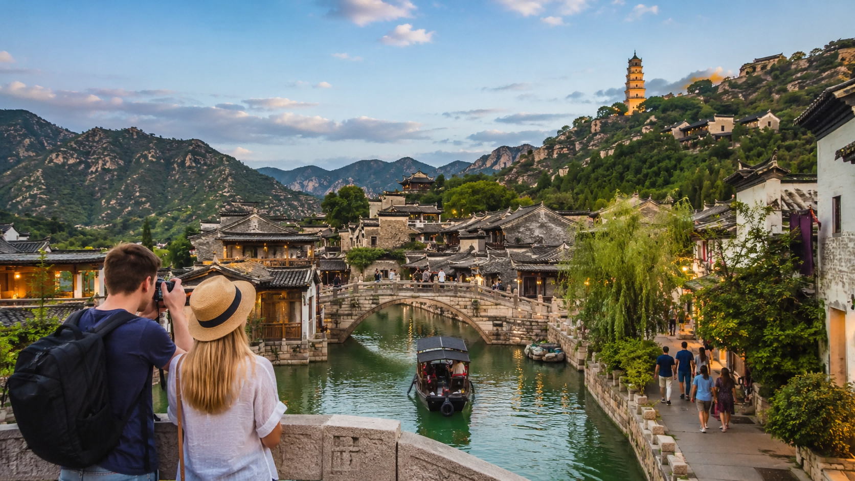 Beijing Gubei Water Town Semi-Independent Day Trip