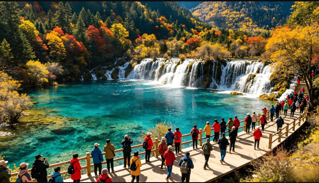 B-1 Panda Base & Jiuzhaigou Classic Semi-Independent Tour