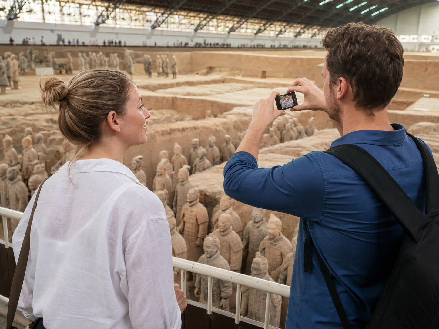 Xian: Terracotta Warriors group tour half-day tour with lunch and English service