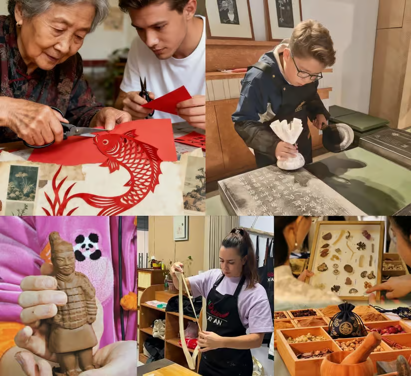 Xi'an Handmade Craft Experience One-Day Tour - English-Speaking Guide - Private Group
